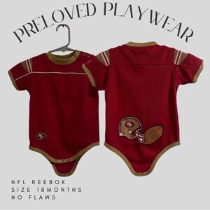 NFL Reebok baby onesie